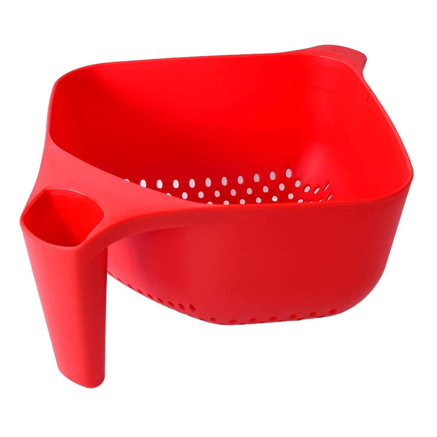 Plastic Strainer Bowl – Ergonomic Handle & Quick Drainage