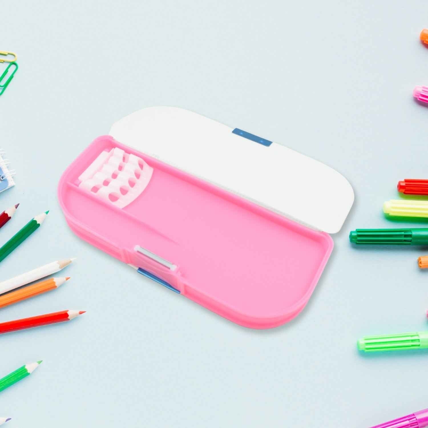 Cartoon Pencil Box – 2-Compartment for Kids | Deskrova
