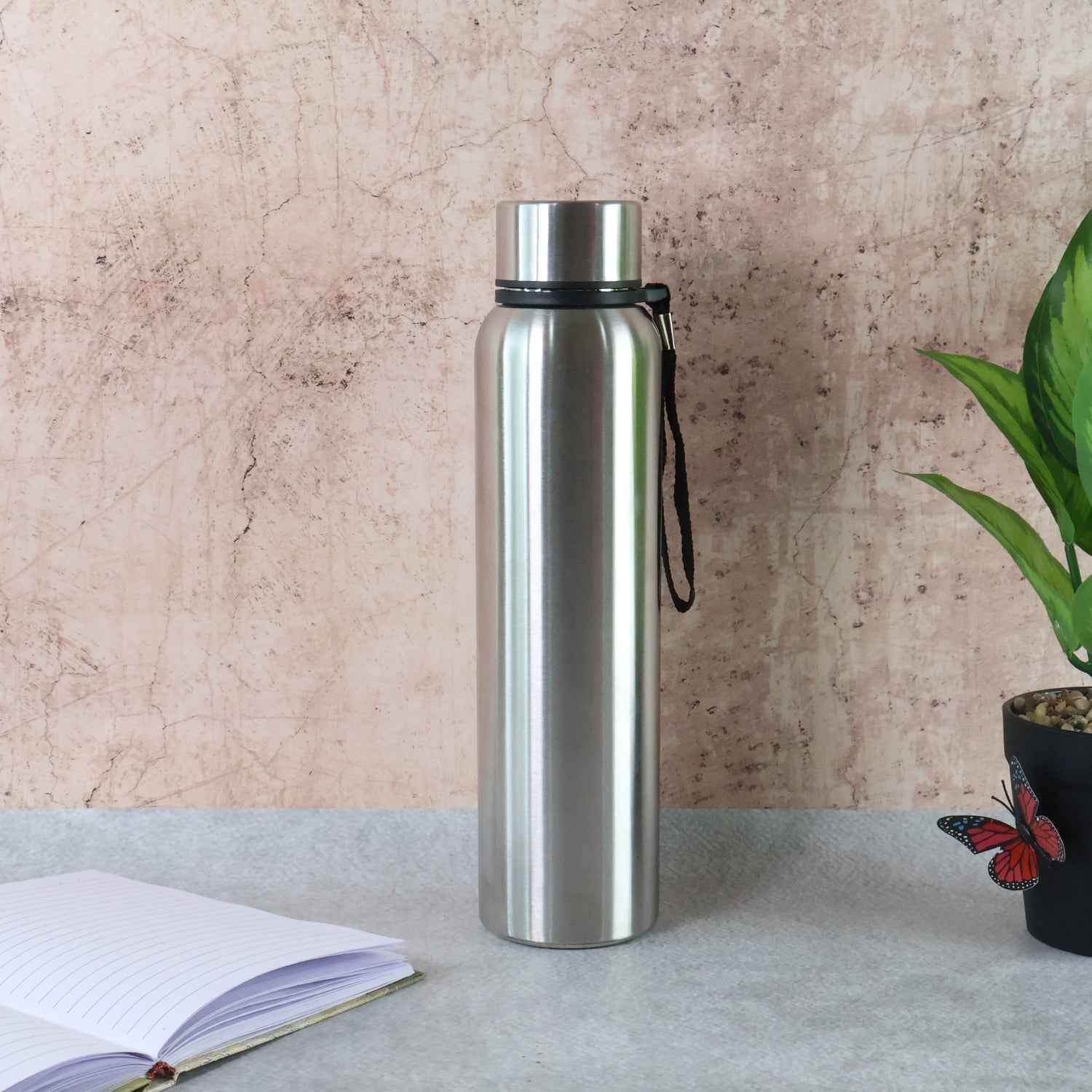 Stainless Steel Water Bottle 1000ml – Vacuum Insulated |