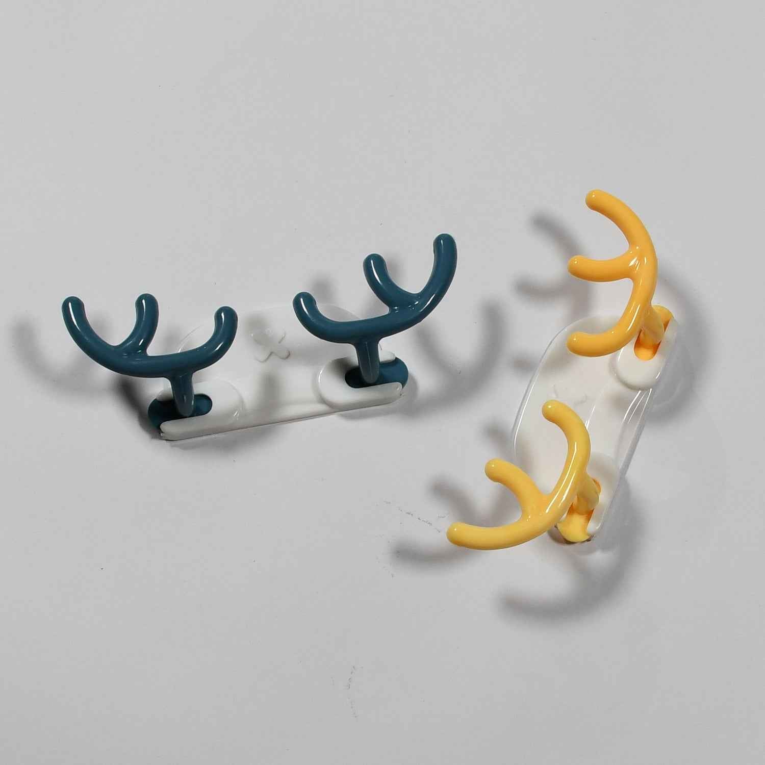Adhesive Wall Hooks – Heavy Duty No-Drill (Pack of 4) | Indo Glow