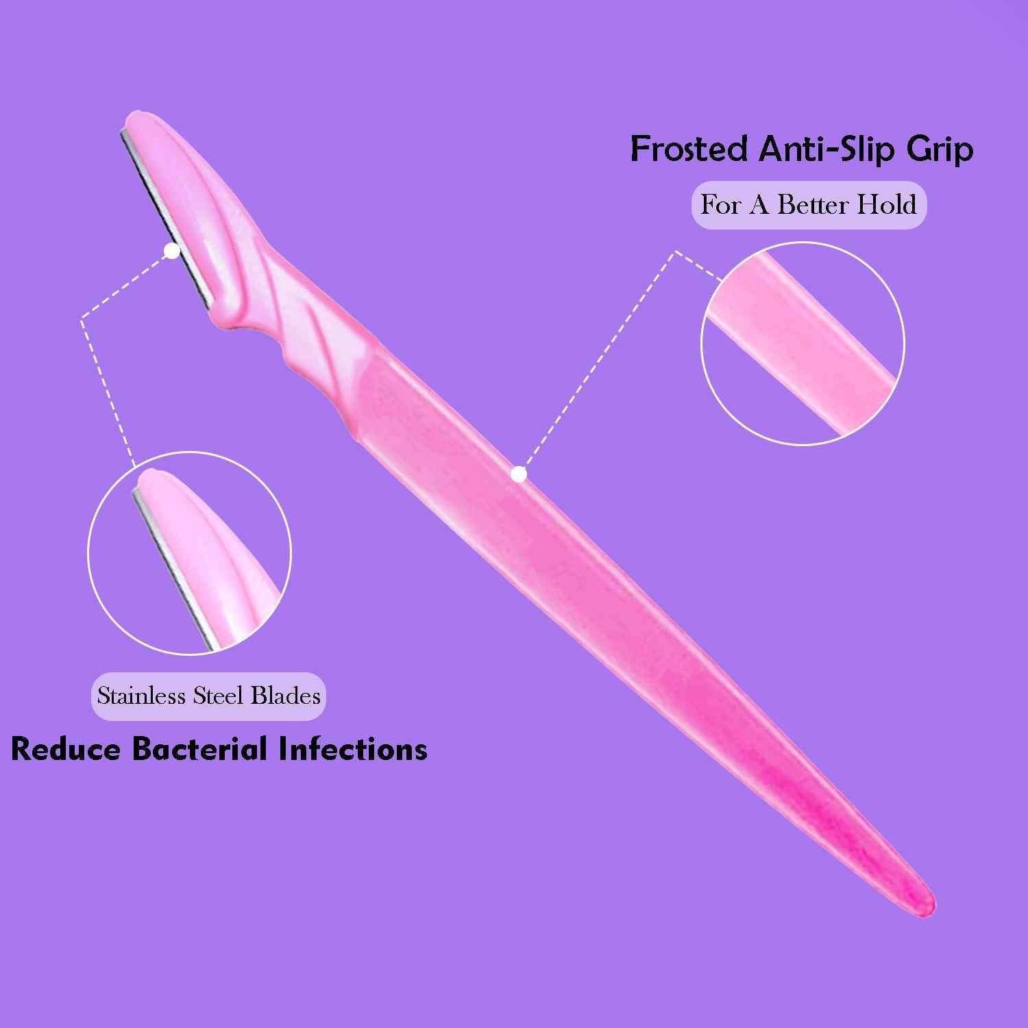 Facial Hair Remover – Painless 3-Pack Razor | Velvet Wellness