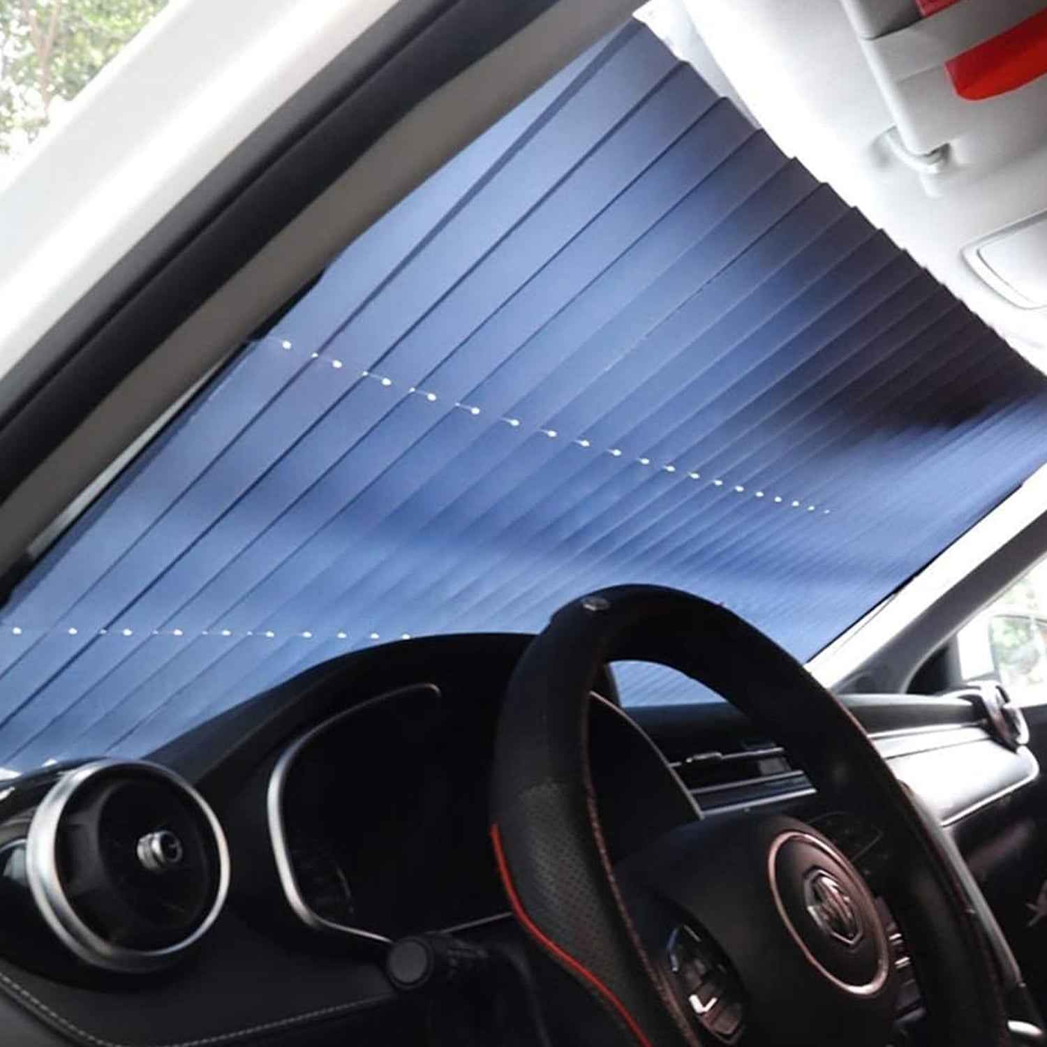 Car Windshield Sun Shade – Foldable UV Protection | Velvet Wheels