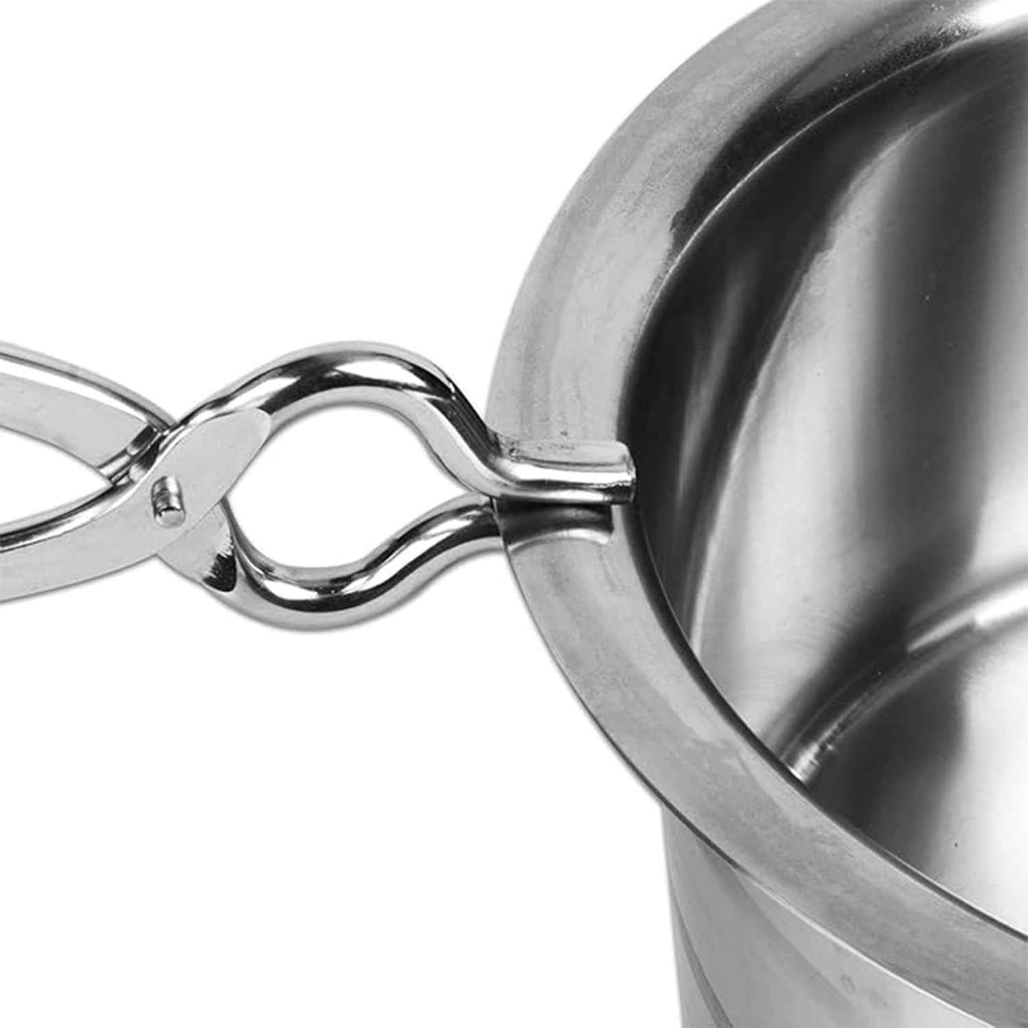 Stainless Steel Pakkad – Heavy-Duty Full Round Sansi with Strong Grip