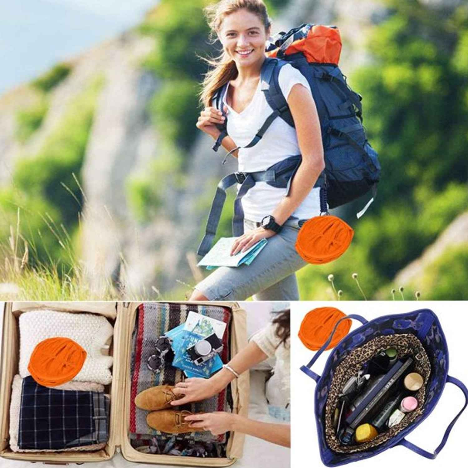 Foldable Laundry Basket – Space-Saving Mesh Hamper | Organivo