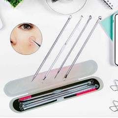 Blackhead Remover Tool – 4-in-1 Stainless Steel Extractor | ToolMate Pro