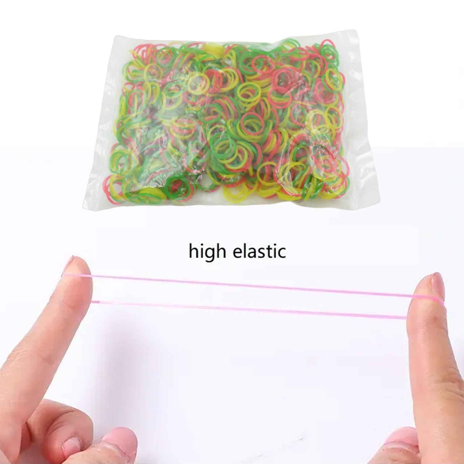 Nylon Rubber Bands – Multicolor Elastic for Office & Home |