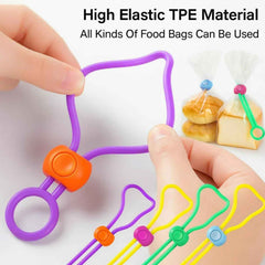 Silicone Food Bag Clips – Reusable Sealing Lock 3 Pack