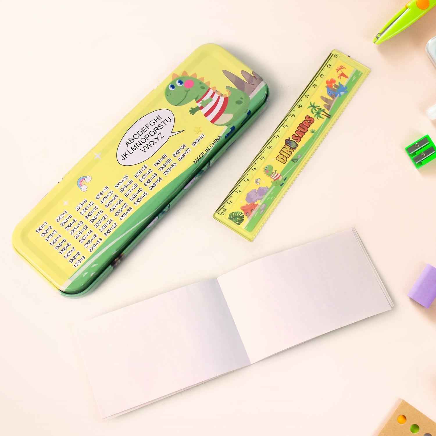 Dinosaur Kids Stationery Set – Complete Fun School Kit