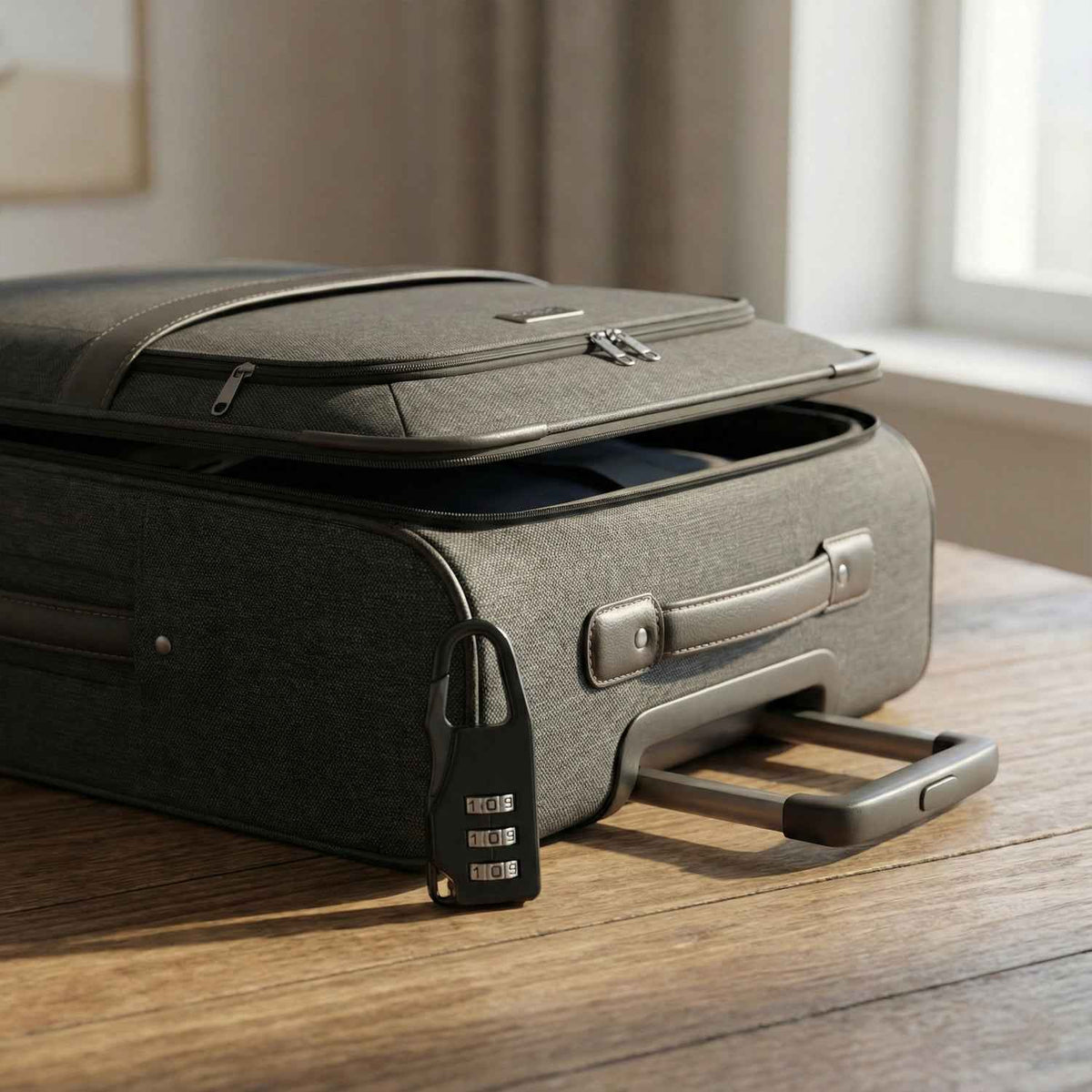 3-Digit Combination Travel Lock – Secure Keyless Luggage Lock