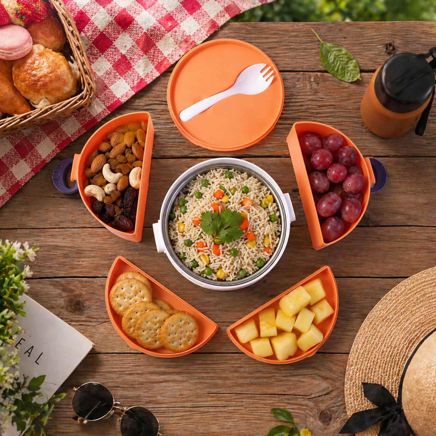 Kids Double Layer Lunch Box Ð The Perfect Food Storage Solution