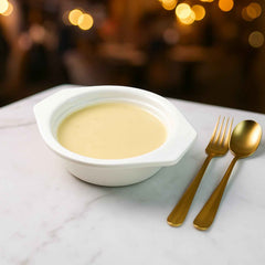 Plastic Serving Bowl with Easy-Grip Side Tabs – Durable & Lightweight