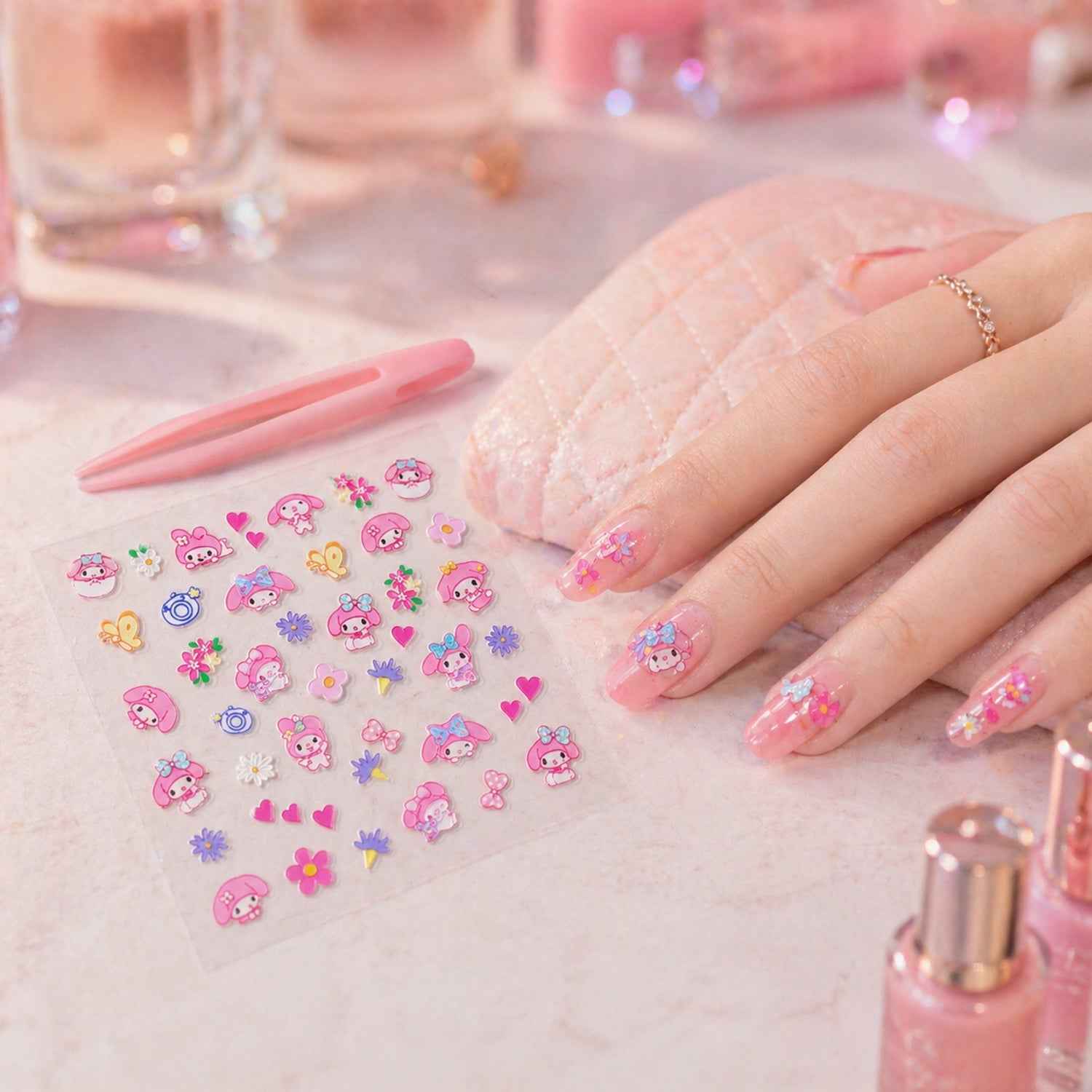Nail Art Sticker Set Ð Easy DIY Creative Manicure Kit