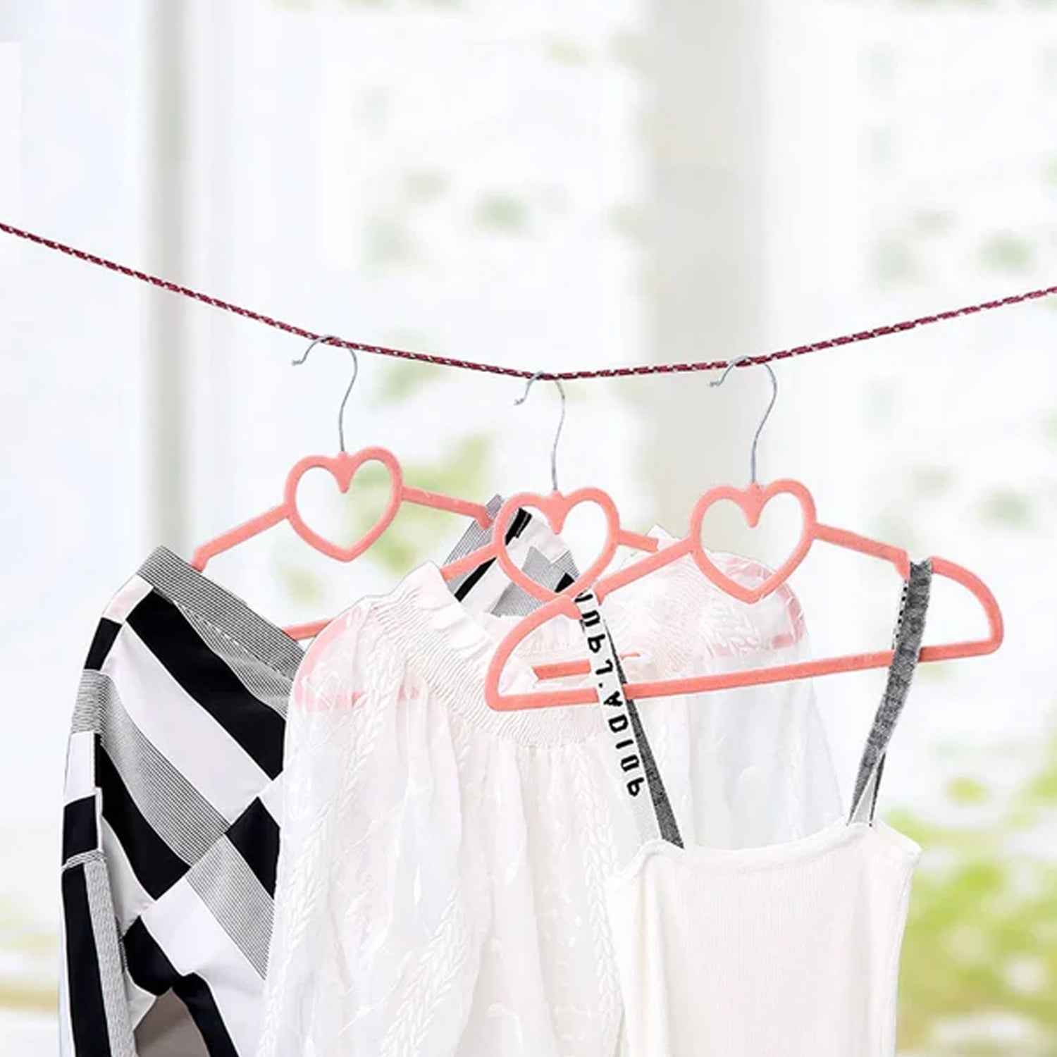 Clothes Drying Rope – Strong, Tangle-Resistant Laundry Line with Cloth Clips