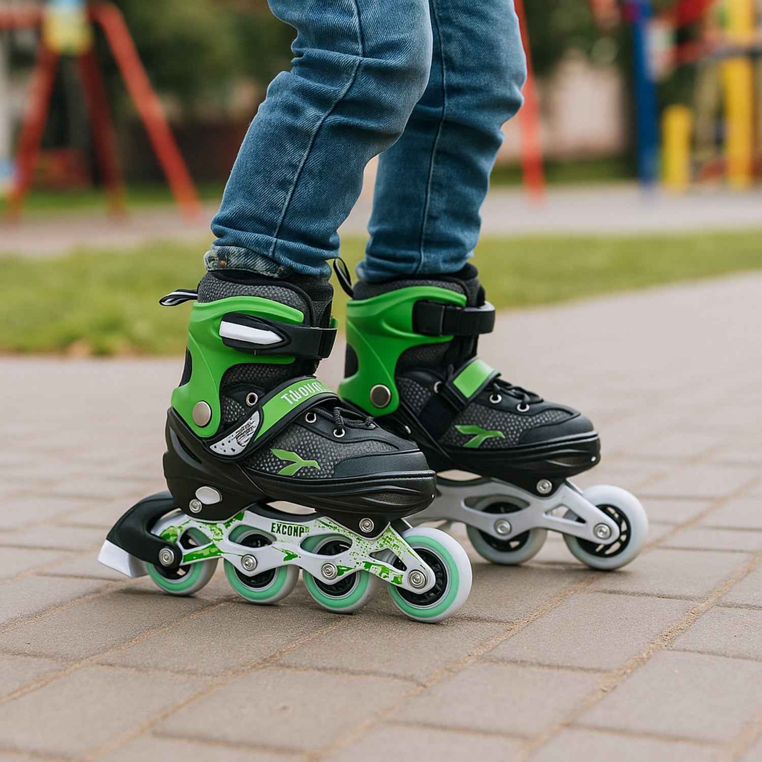Adjustable Inline Skates – Professional Comfort & Safety for All Ages