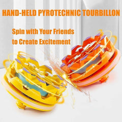 Fireworks Spark Effect Spinning Battle Top Ð High-Speed Fun for Kids