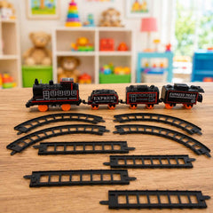 Battery Operated Train Set Ð Lights & Sounds for Kids' Fun