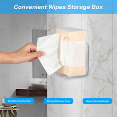 Tissue Dispenser Holder – Self-Adhesive Wall-Mounted Design
