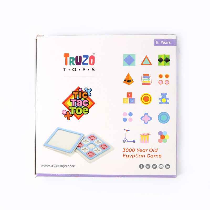Tic Tac Toe Board Game – Classic Portable Strategy Set