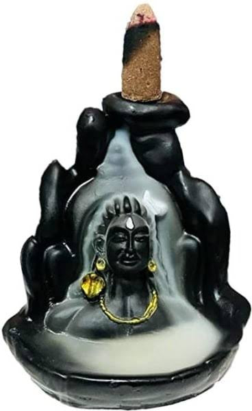 Adiyogi Lord Shiva smoke fountain