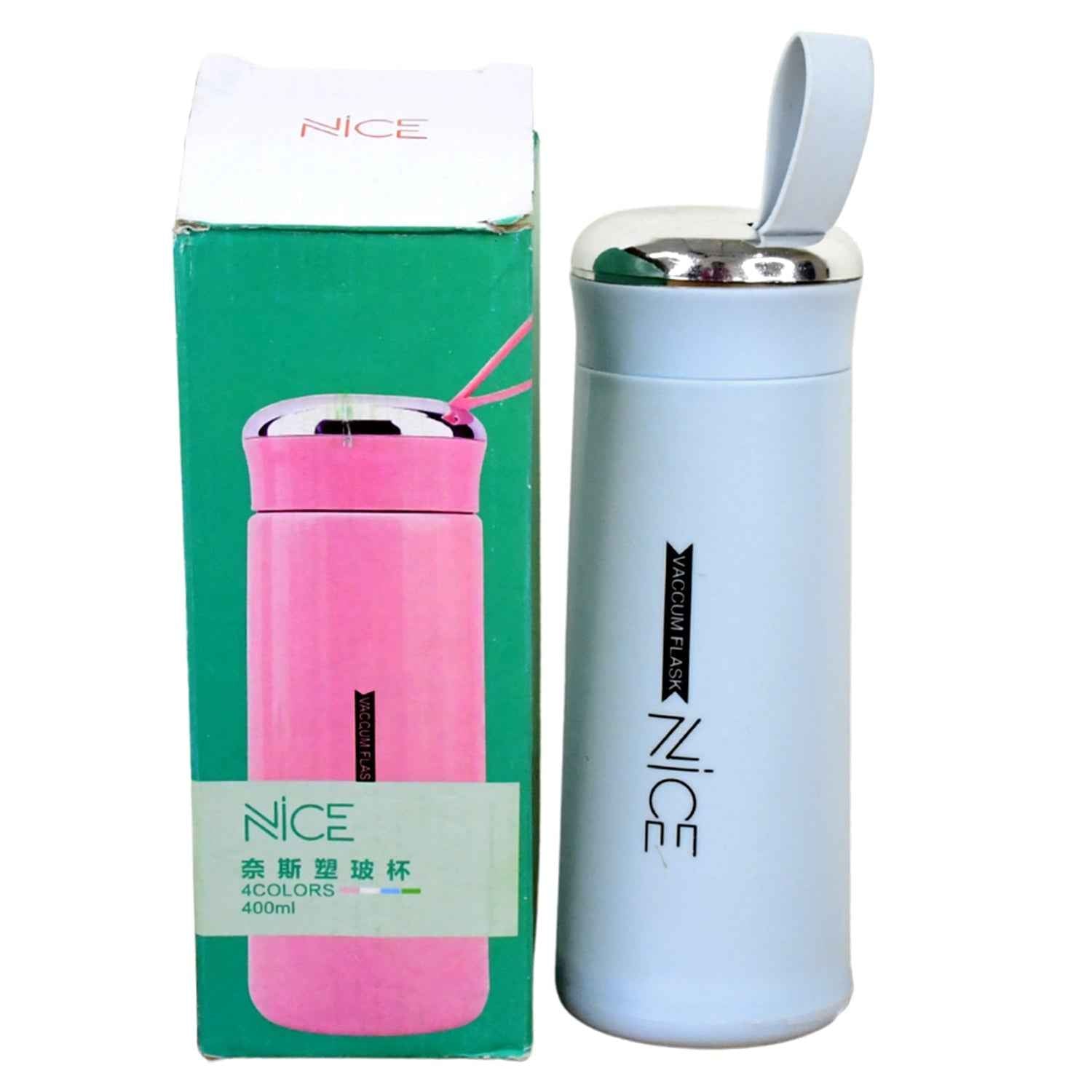 Glass Water Bottle 400ml – Leak Proof & Eco-Friendly Hydration