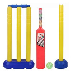 Plastic Cricket Set – Complete Kit for Kids | Colorful Creations