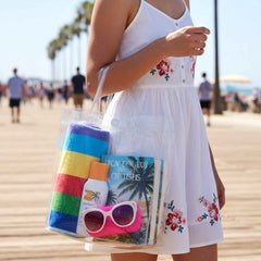 Transparent PVC Carry Bag – Lightweight & Durable Organizer