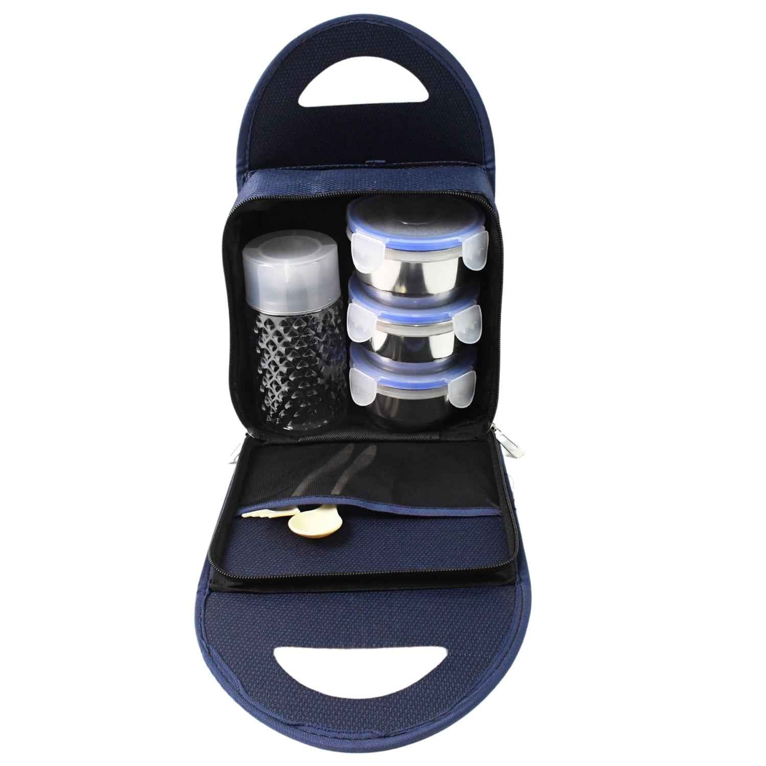 Stainless Steel Lunch Box Set – Airtight & Leakproof 4-Piece | Lunchie Bunchie