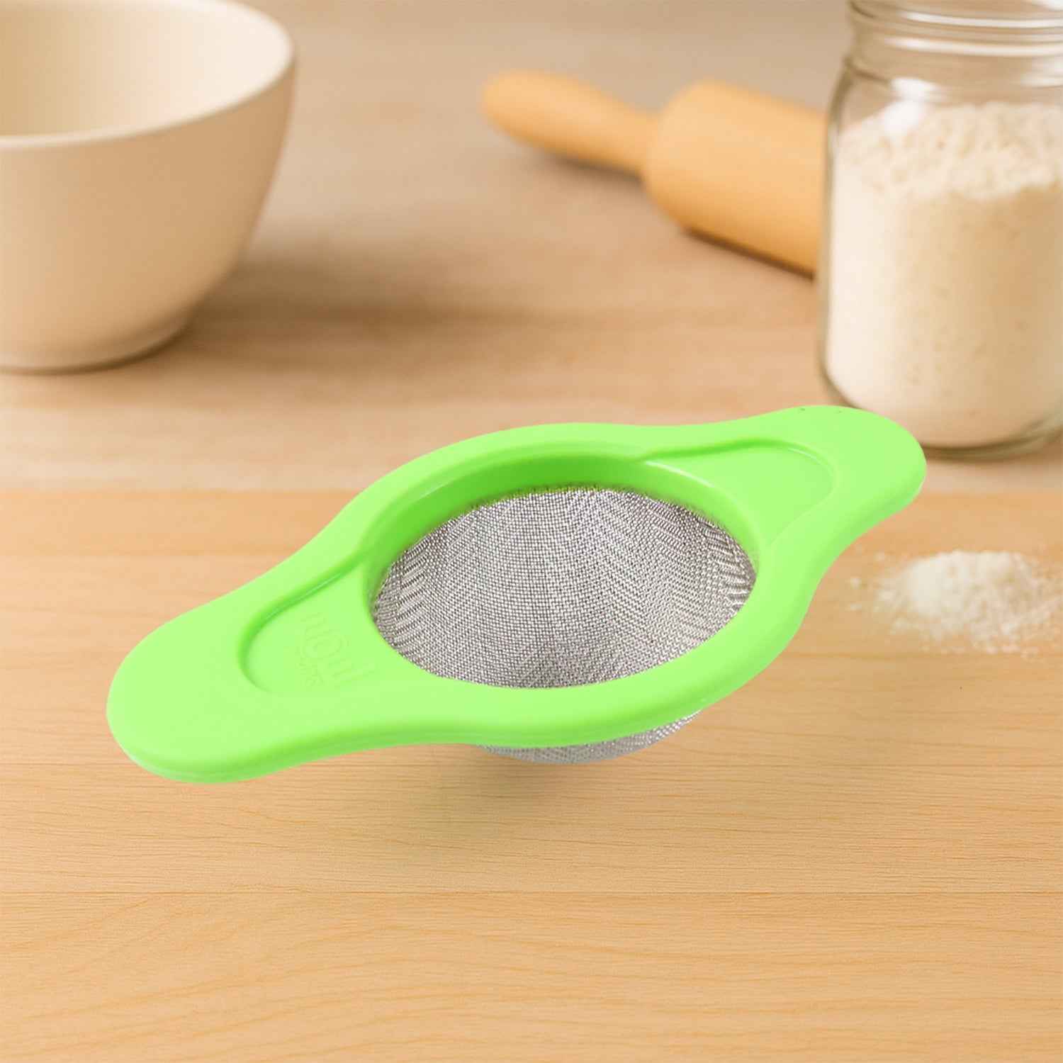 Stainless Steel Mesh Strainer – Durable Dual Handle Design