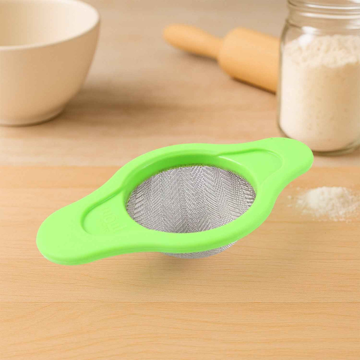 Stainless Steel Mesh Strainer – Durable Dual Handle Design