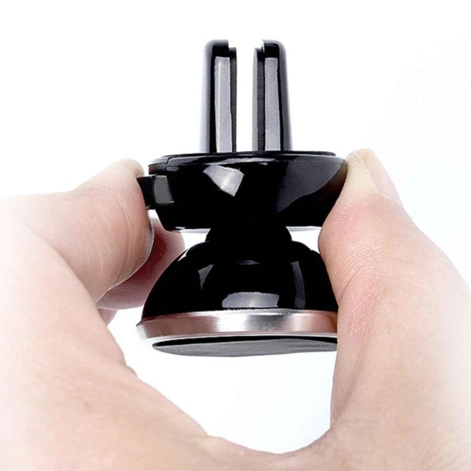 Universal Magnetic Car Mobile Holder – 360° Rotating Strong Grip