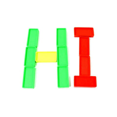 Wooden Domino Blocks – 120 Pcs Colorful Stacking Set | Aditi