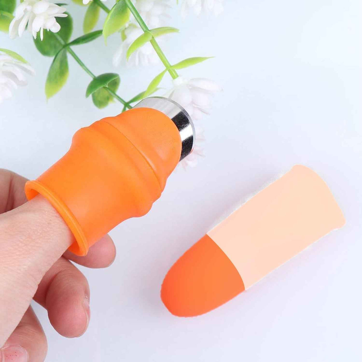 V Thumb Cutter for Vegetables & Fruits – Safe & Handy | Quickslice