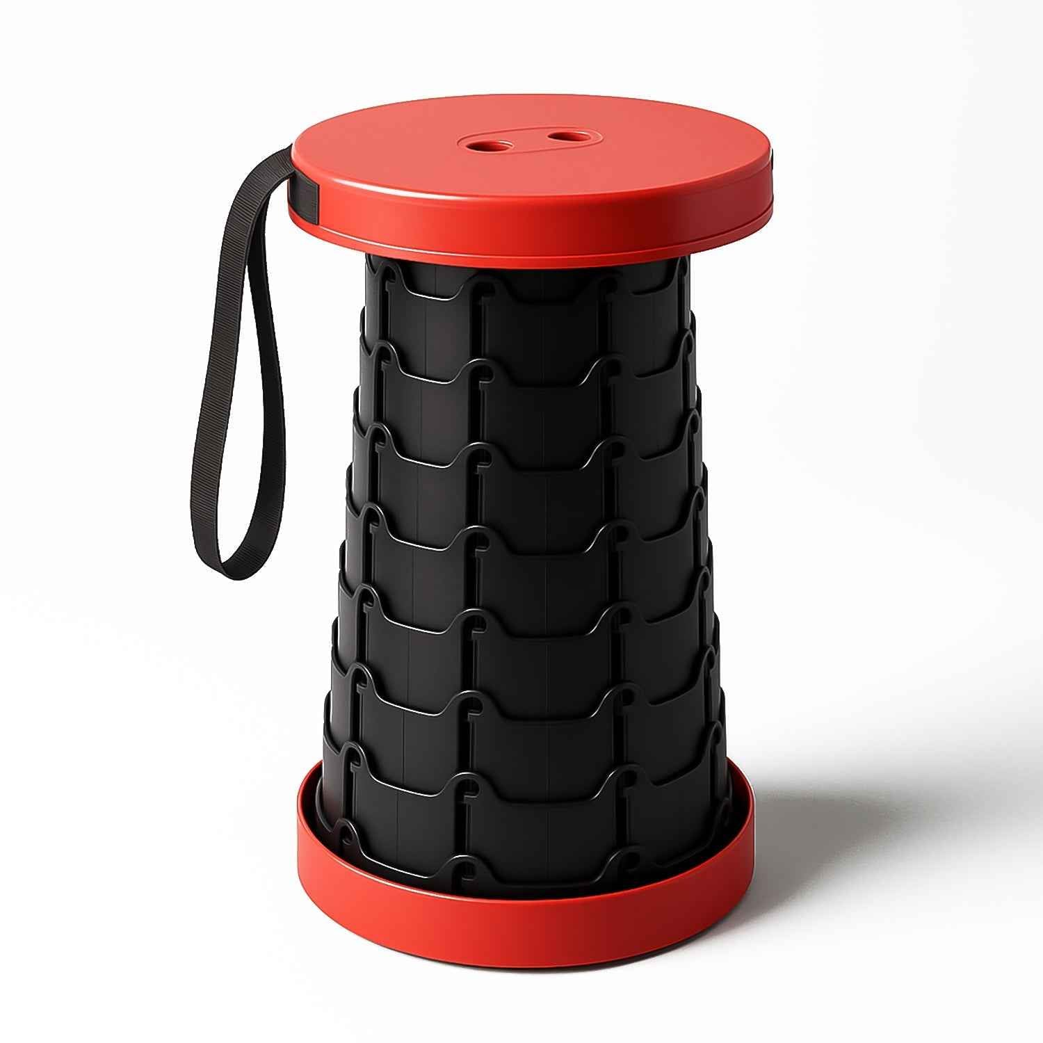 Telescopic Folding Stool – Adjustable Compact Portable Seat