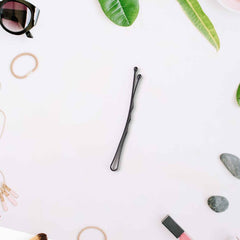 Hair Bobby Pins – Strong Grip Non-Slip Metal Clips, 12 Pcs