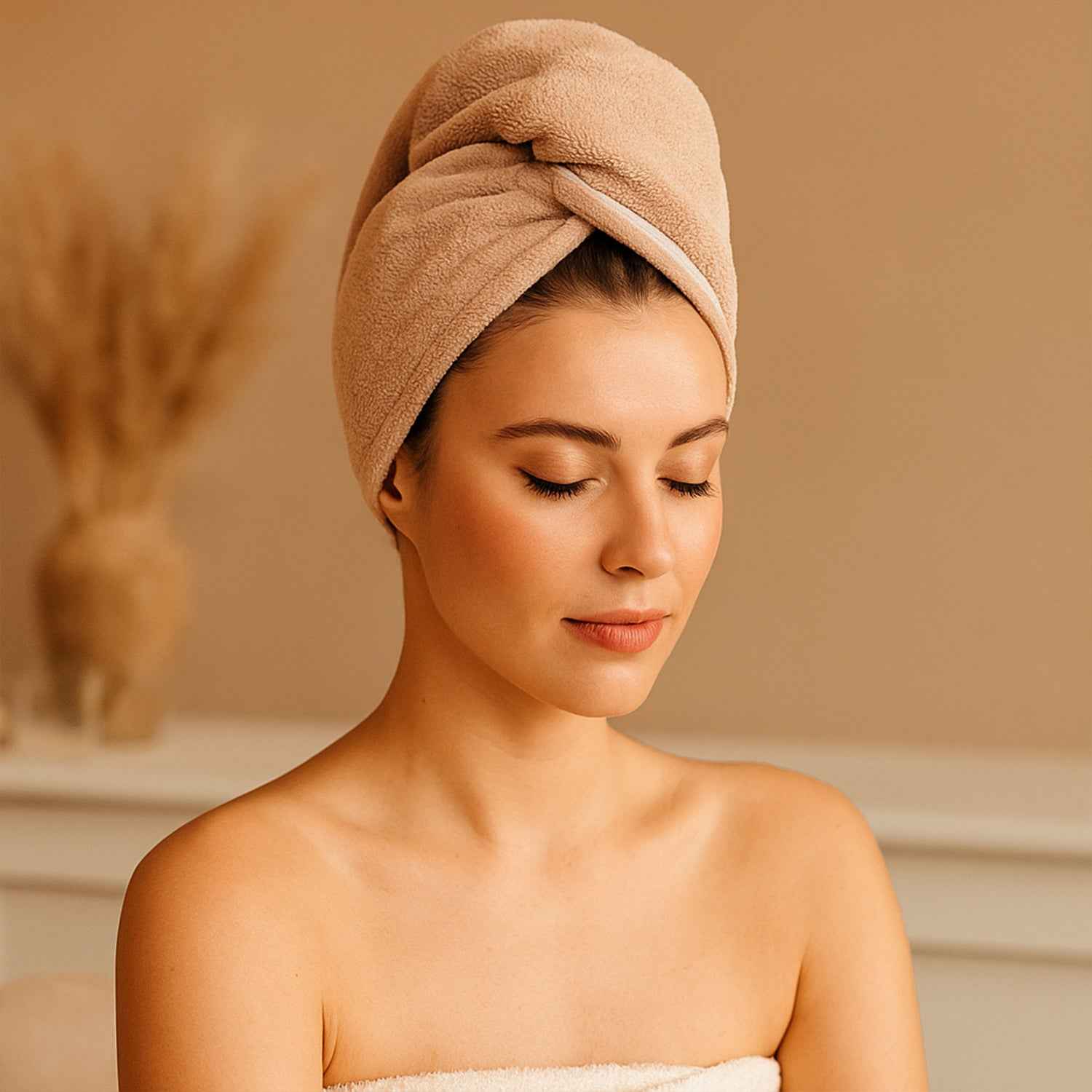 Microfiber Hair Drying Towel Wrap – Super-Absorbent & Quick-Dry