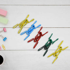 Metal Clothes Pins Clips – Durable Multi-Function Set of 5