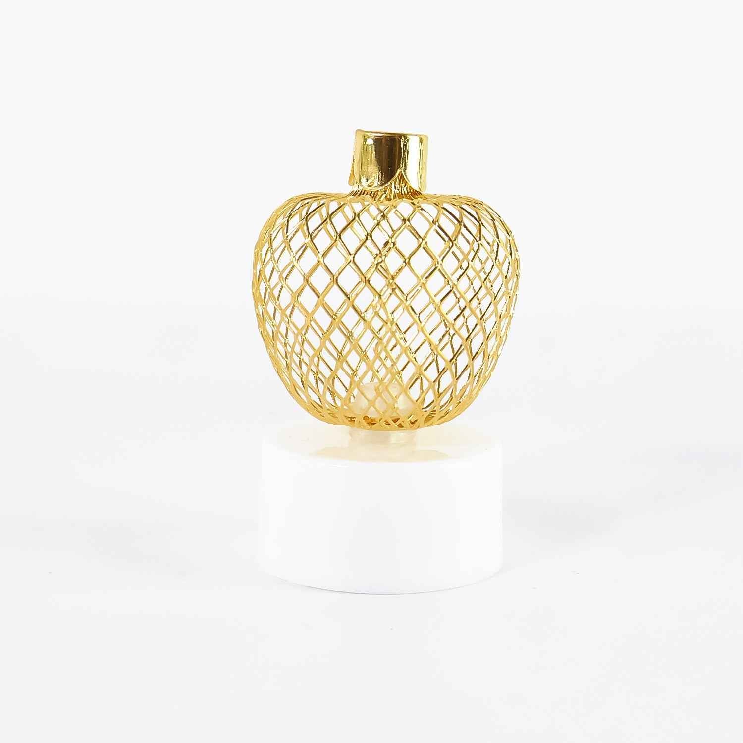Apple LED Tealight Candles – Flameless Festive Glow (Set of 4)