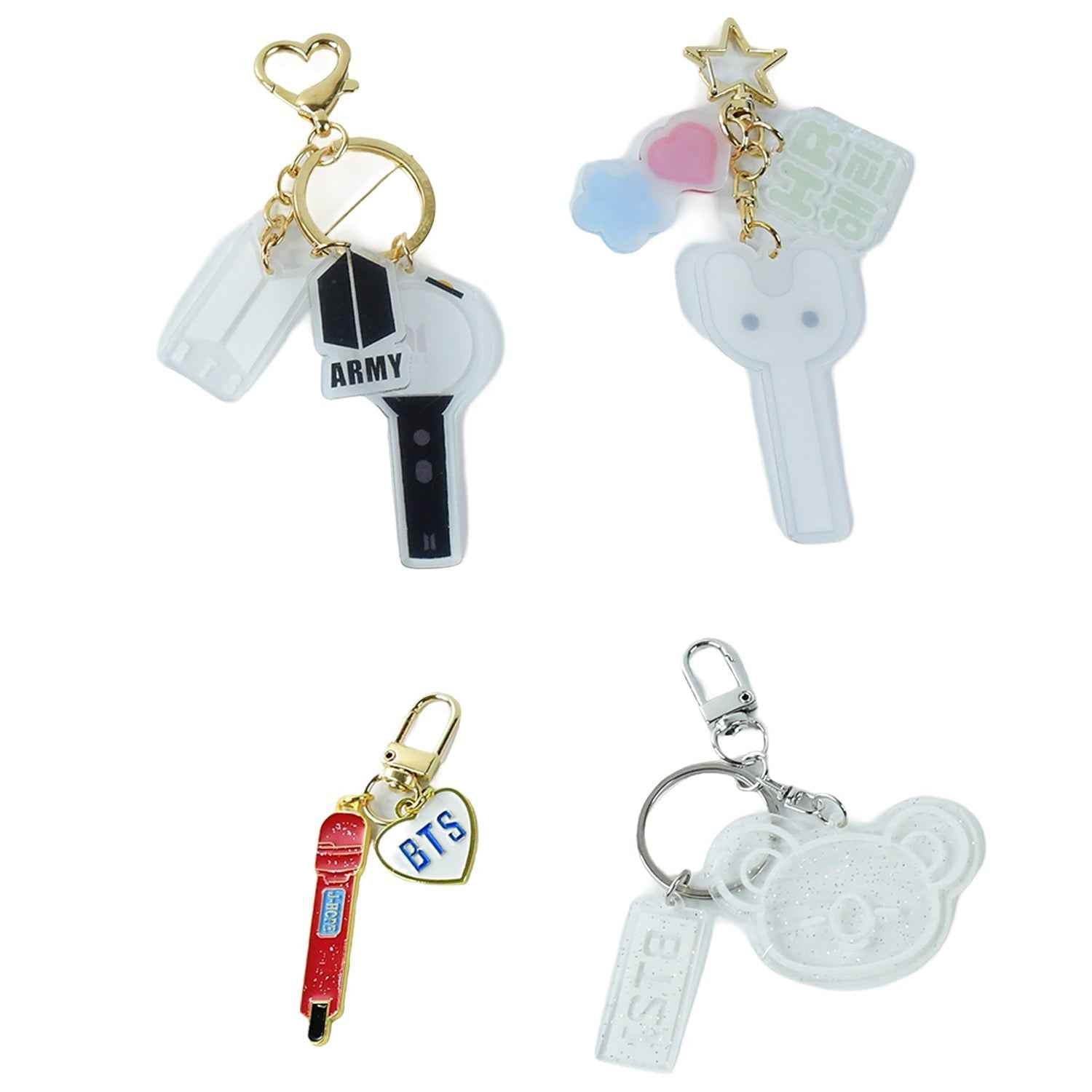 Acrylic Keychains – Cute & Durable Mixed Designs