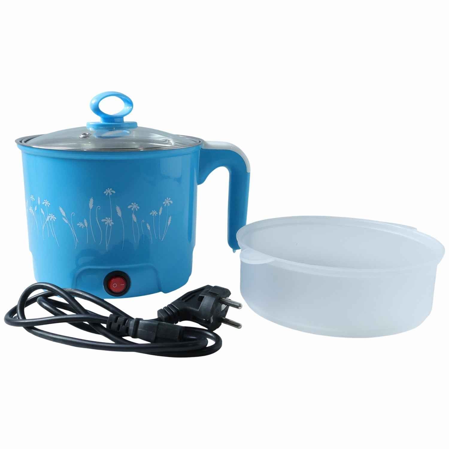 Electric Multifunction Cooking Pot – Compact & Portable Cooker