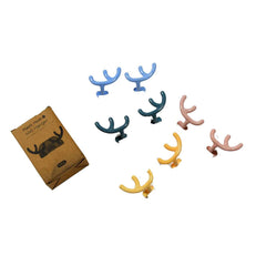 Adhesive Wall Hooks – Heavy Duty No-Drill (Pack of 4) | Indo Glow