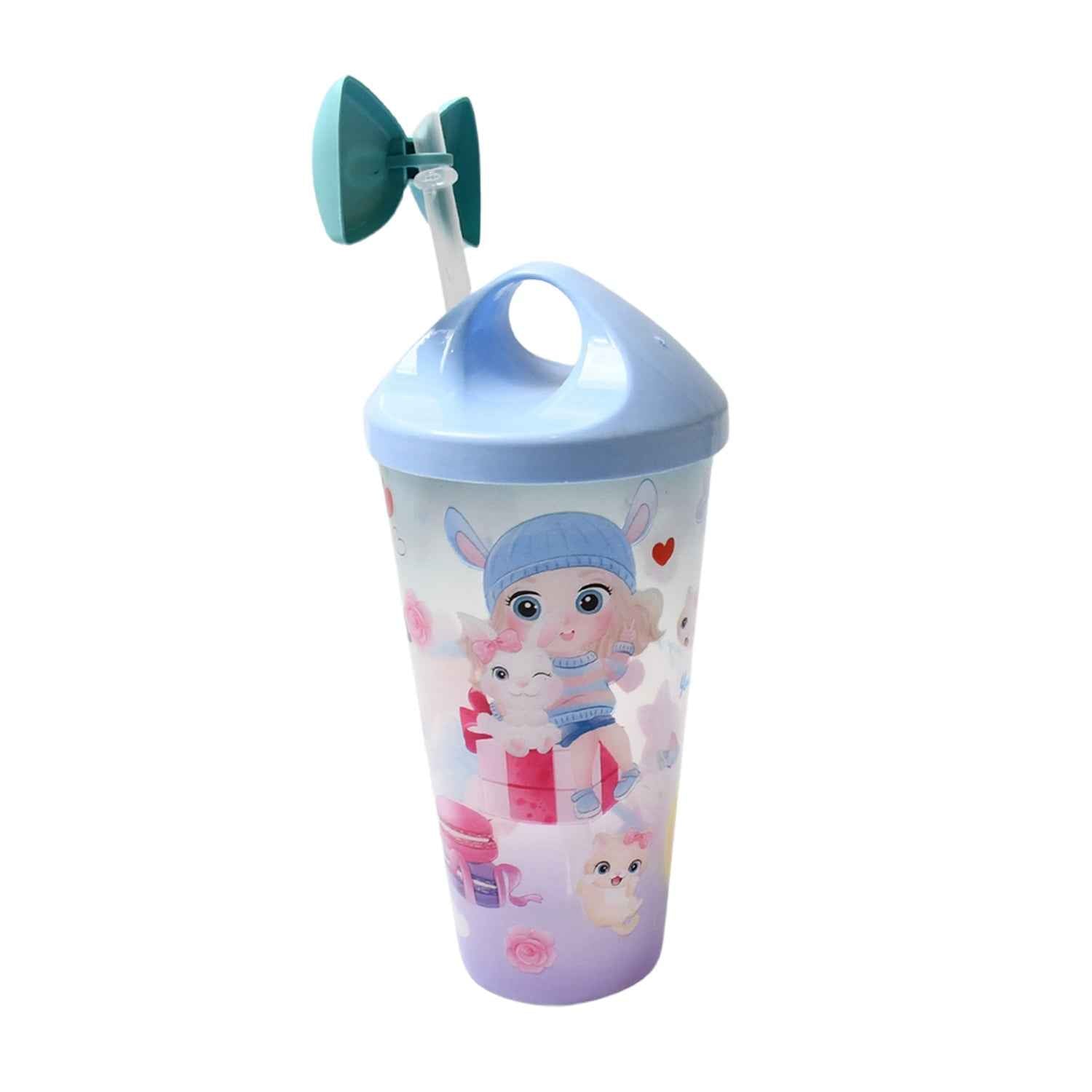 Unicorn Water Bottle – LED Light-Up Spill-Proof Sipper for Kids | TinyTrendy