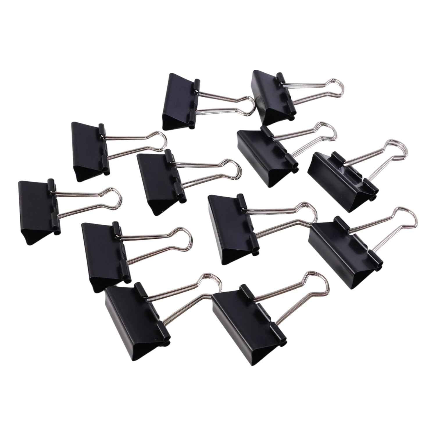 Binder Clips 32mm – Heavy-Duty Strong Metal Clips, 12 Pc Set