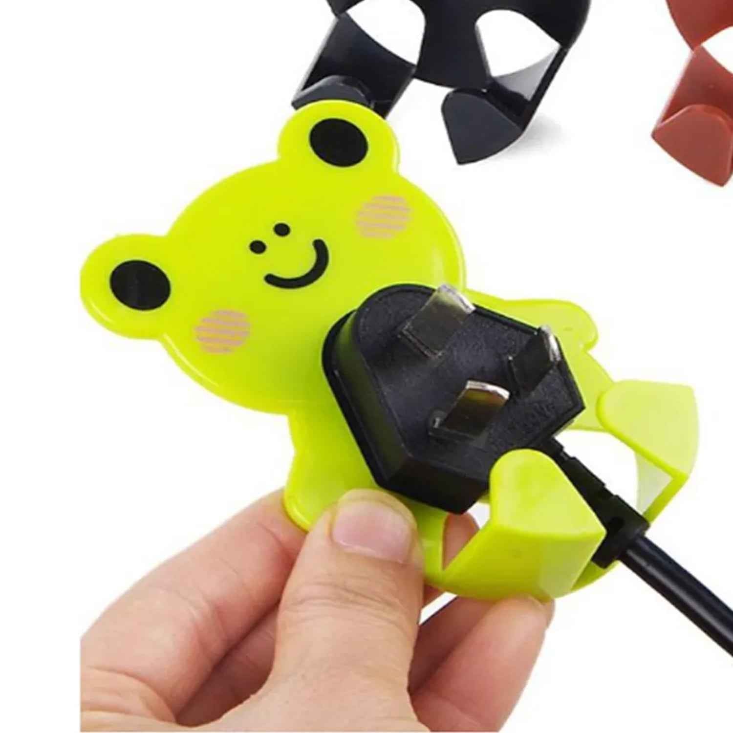 Plastic Adhesive Cable & Socket Holder Set Ð Durable & Multipurpose