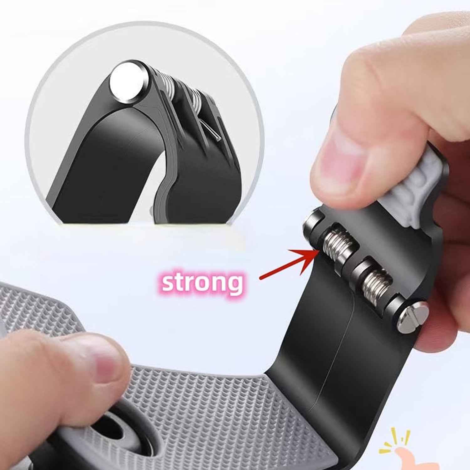 Universal Mobile Phone Holder – Secure Clip with 360° Rotation