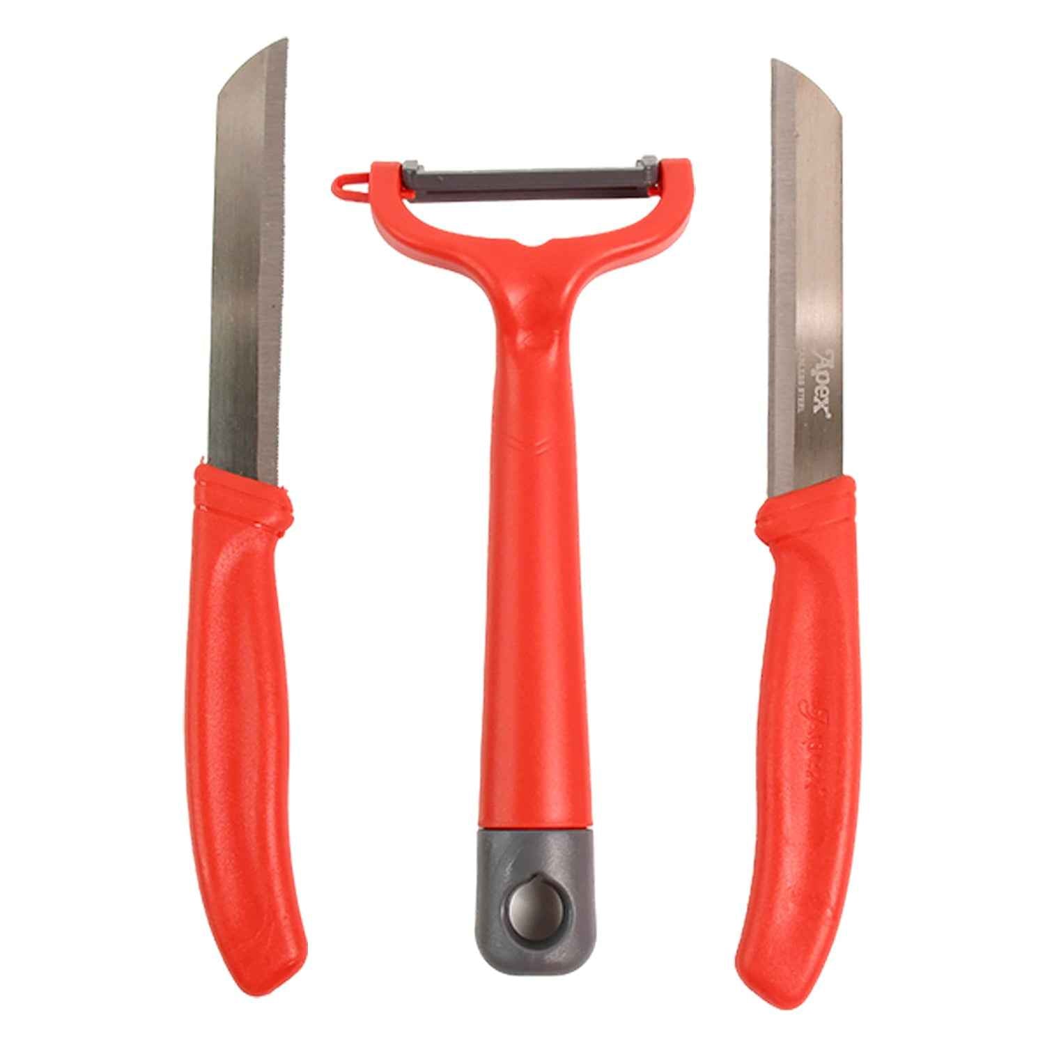 Kitchen Knife Set – Sharp 420 Stainless Steel Blades, Ergonomic Design
