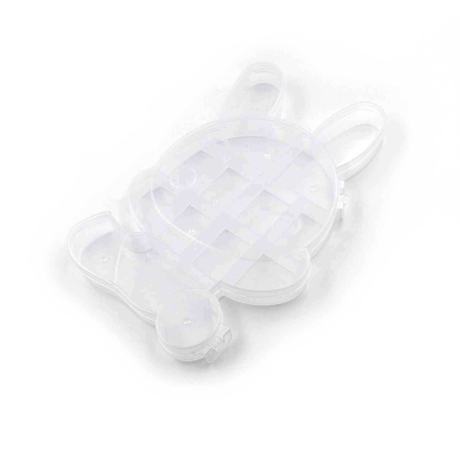 Bear Jewelry Organizer – Clear ABS Plastic Storage Box | Organivo