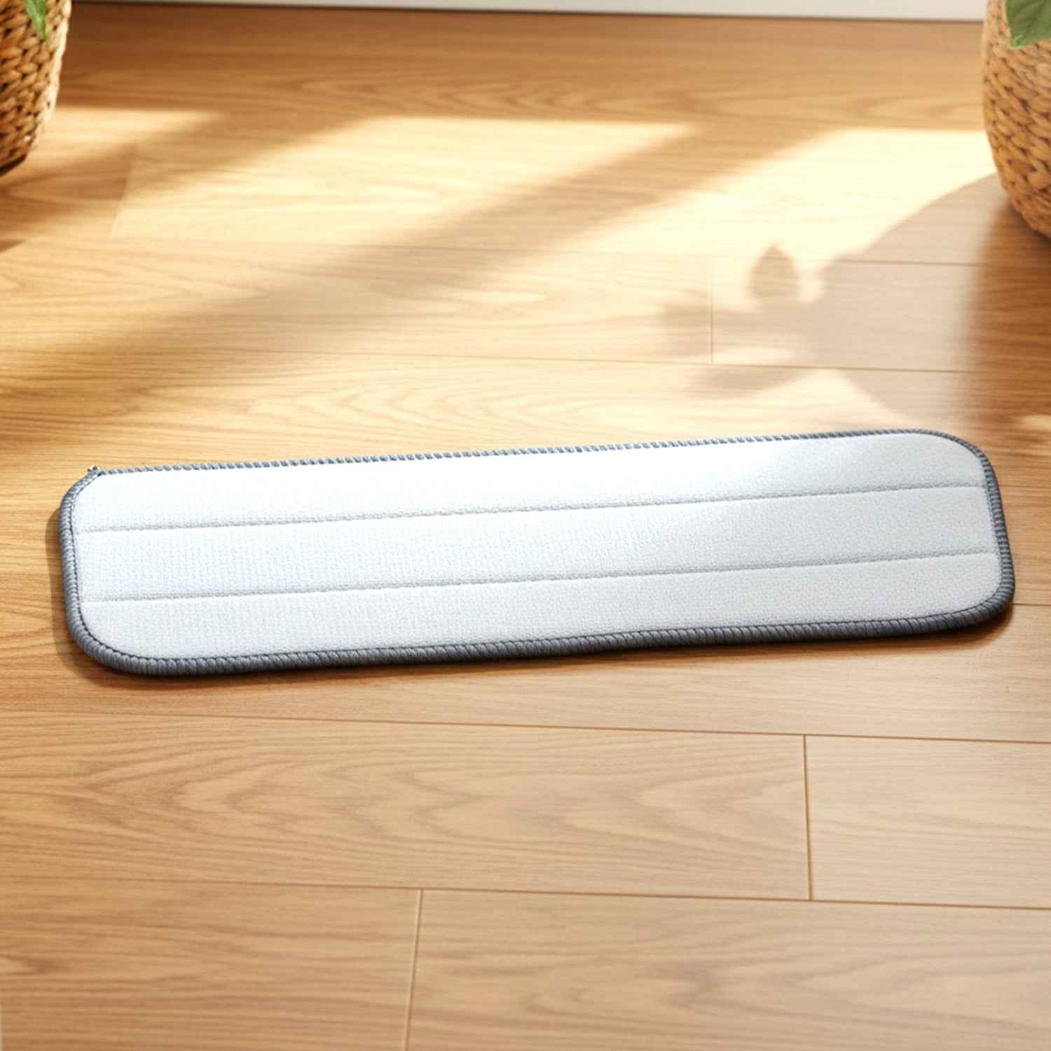 Microfiber Flat Mop Replacement Pad – Durable & Reusable 38x12cm