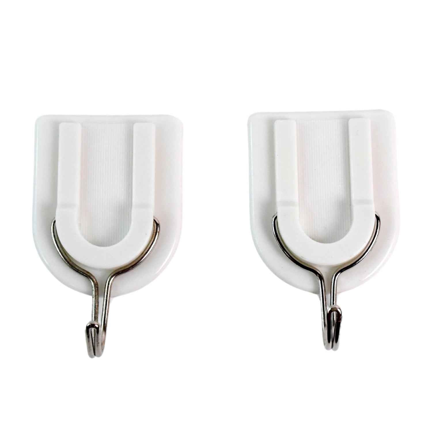 Adhesive Wall Hooks – Stainless Steel & Multipurpose | GlimmerHome