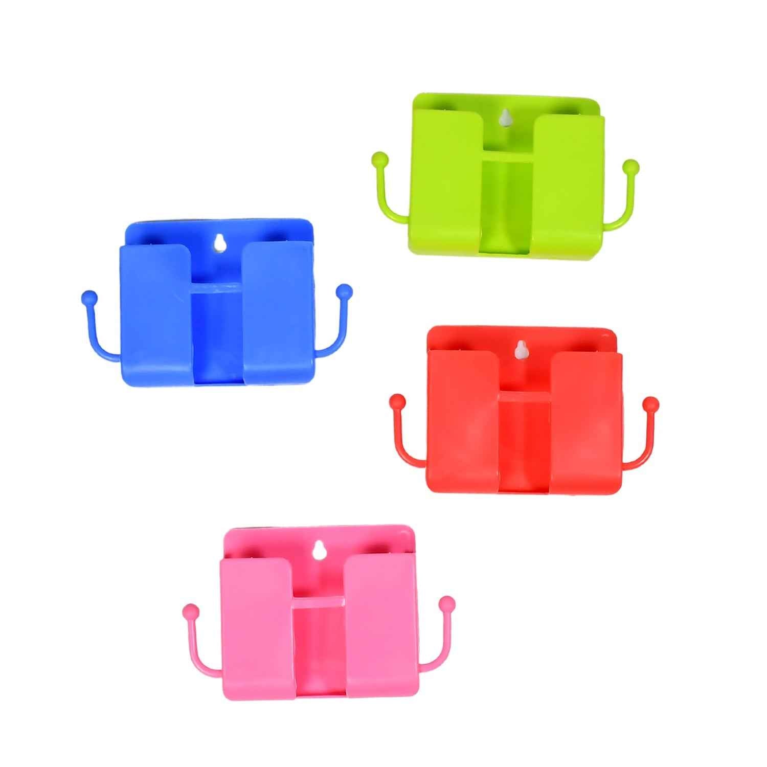 Wall Mounted Remote Holder – Multipurpose Storage Box with Hooks | Organivo