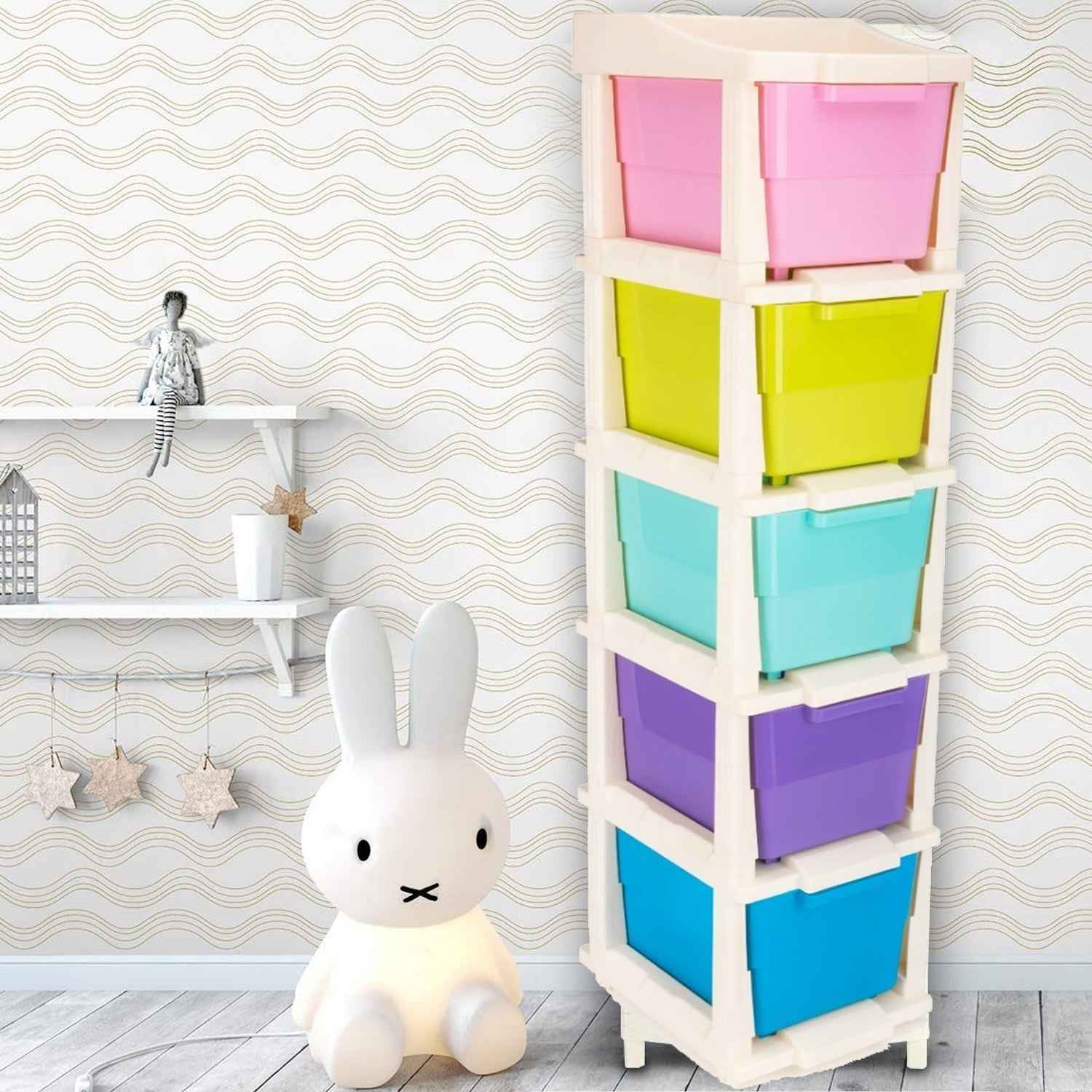 Modular Drawer Storage – 5 Layer Multi-Purpose Unit | Organivo